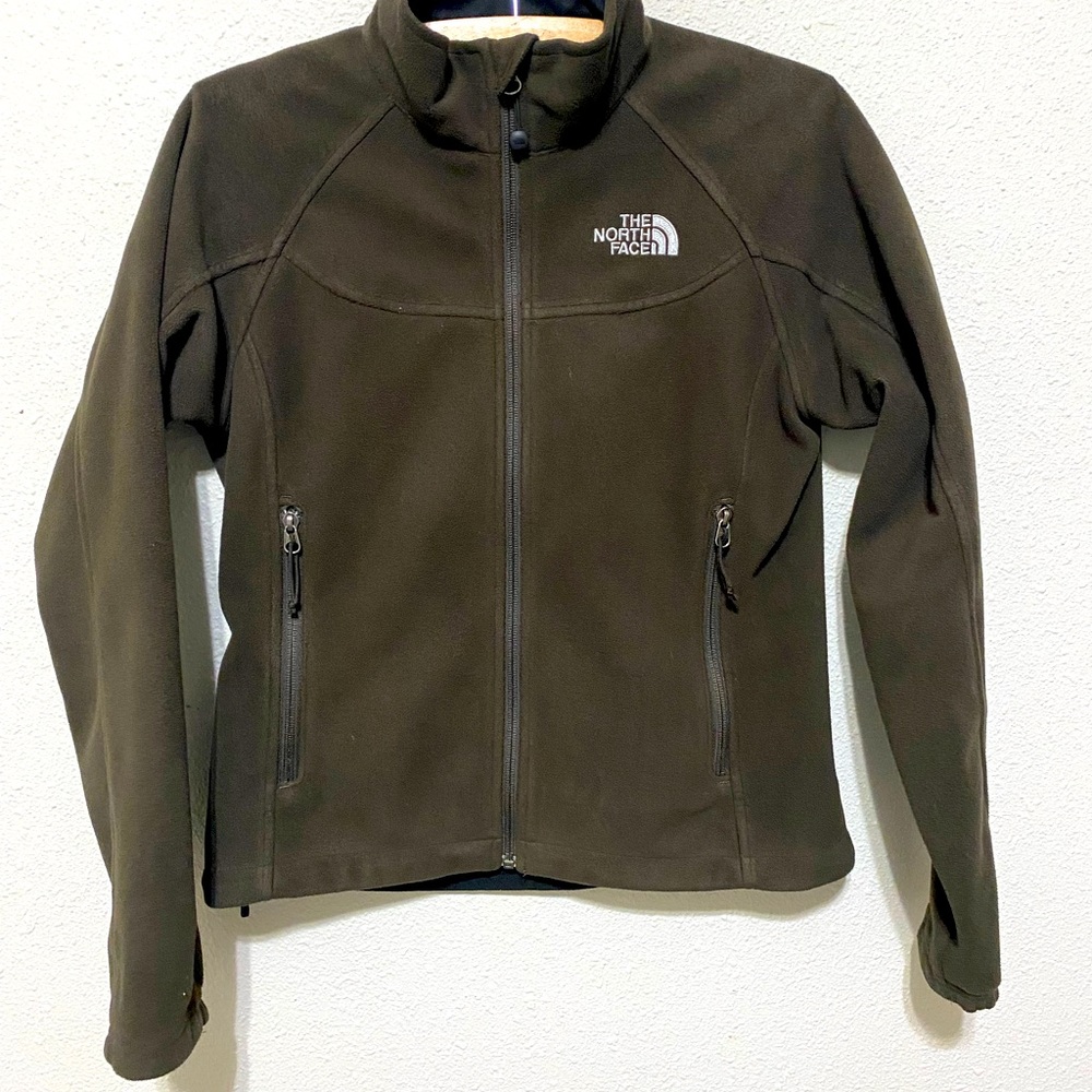 The North Face Chocolate Brown WindWall Women’s Fleece Jacket